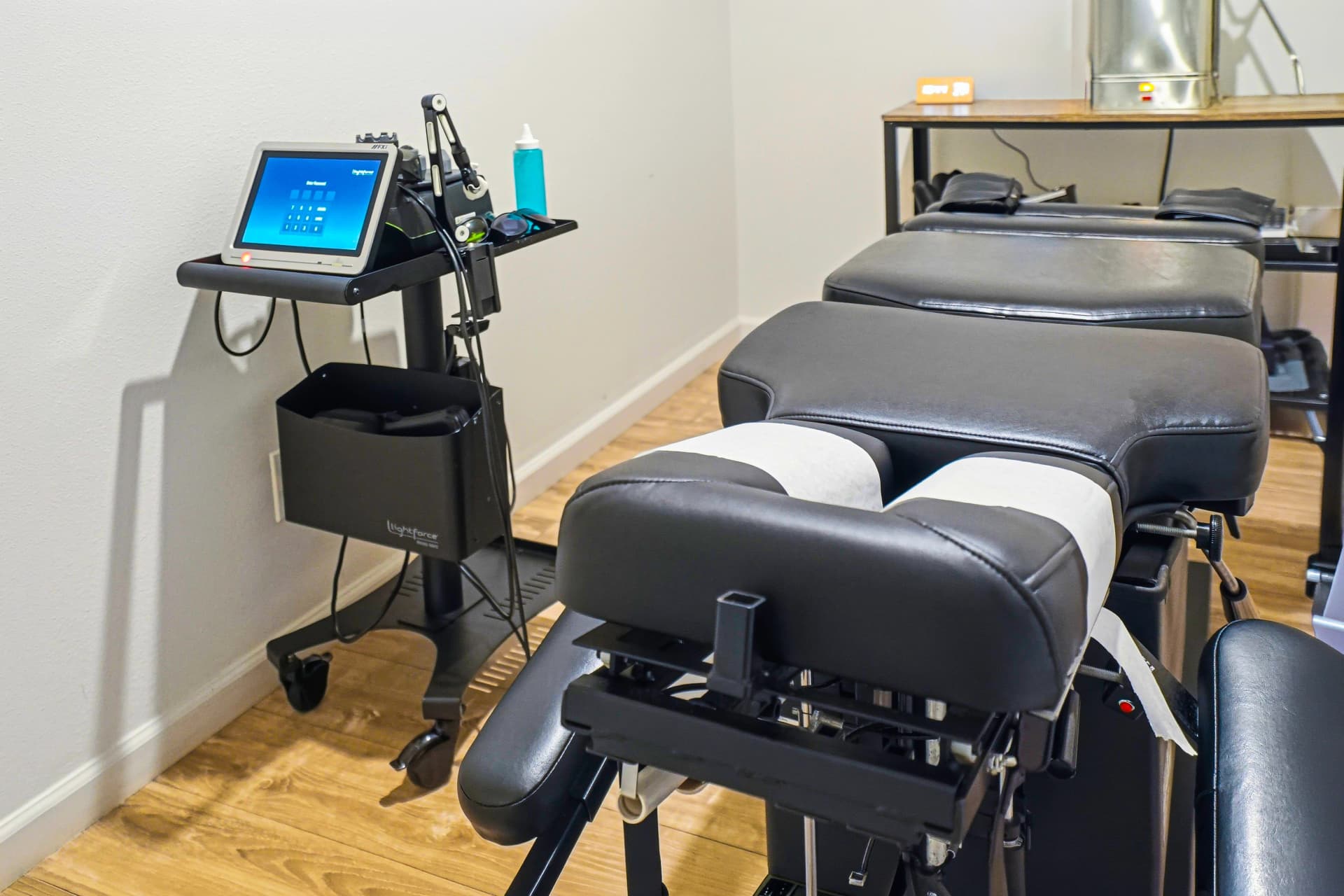 Electrical Muscle Stimulation therapy at Back To Life Chiropractic
