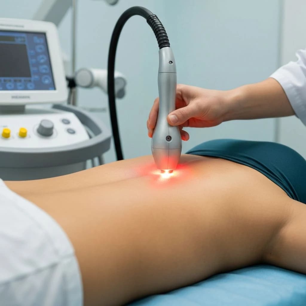Deep tissue laser therapy treatment at Back To Life Chiropractic Portland, OR